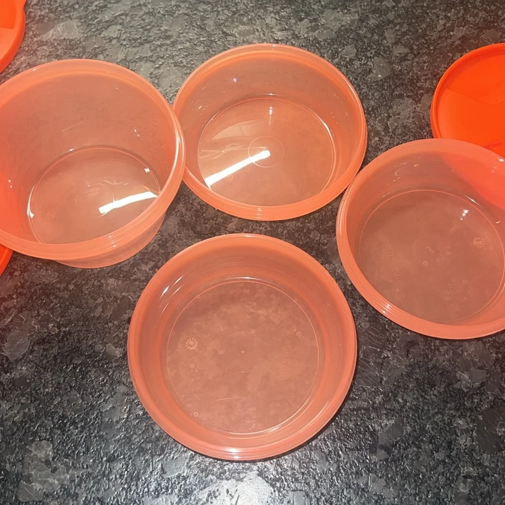 Duo bowls by Tupperware. Interlocking Perfect for leftovers or breakfast…